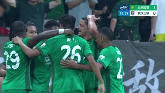 拉莫斯頭槌定音 國(guó)安1-0送三鎮(zhèn)9輪不勝 張稀哲開場(chǎng)傷退