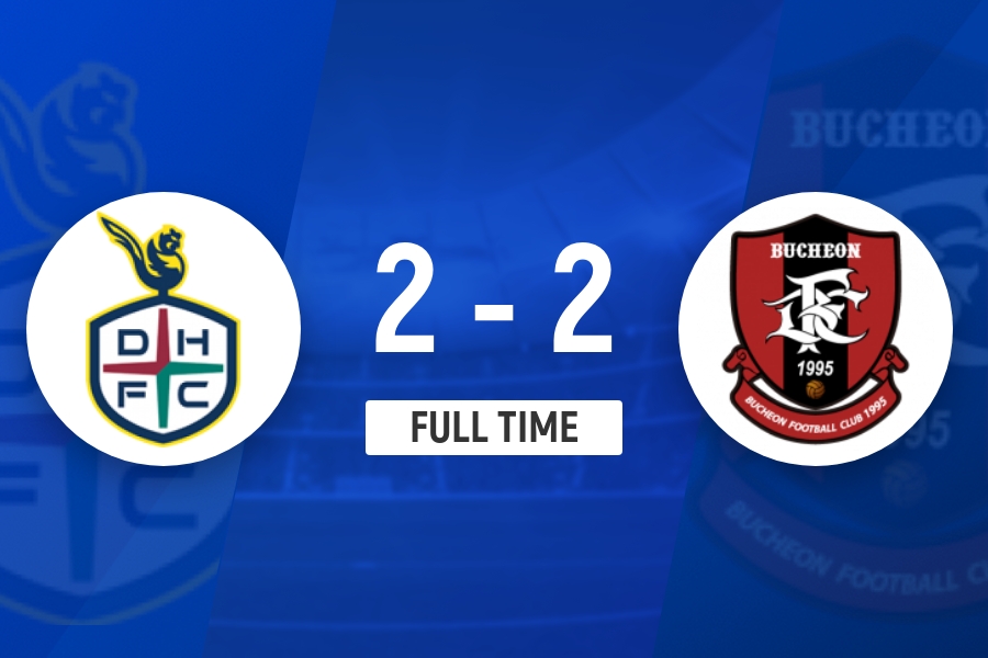 徐真秀第82分鐘絕平，大田市民2-2富川FC