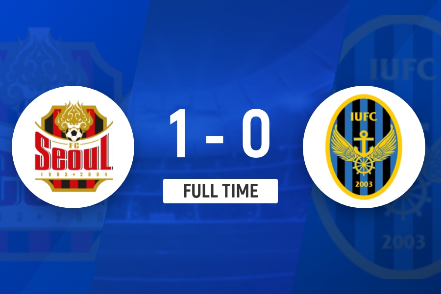 鄭承原第81分鐘絕殺，首爾FC1-0力克仁川聯(lián)