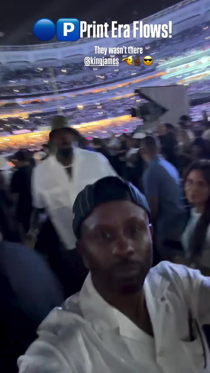詹姆斯塔圖姆內(nèi)場同框 米切爾獨坐看臺 Jay-Z演唱會成NBA球星聚會