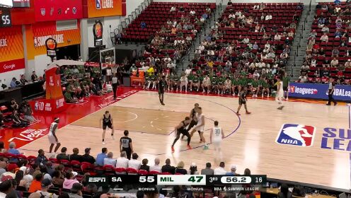夏聯(lián)馬刺90-80力克雄鹿 RJ·戴維斯20分 李賢重12分3板