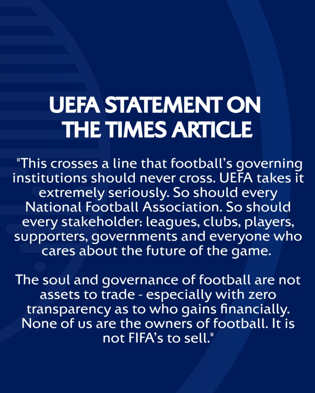 FIFA成立商業(yè)子公司估值200億 歐足聯(lián)怒批因凡蒂諾圈錢